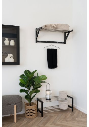 HOUSE NORDIC Lucena lykt - Lykt, metall/glass, svart