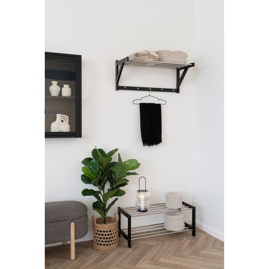 HOUSE NORDIC Lucena lykt - Lykt, metall/glass, svart