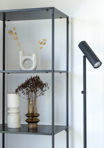 HOUSE NORDIC Paris gulvlampe - sort stl
