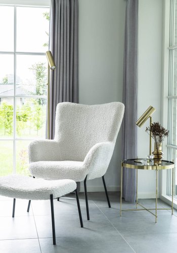 HOUSE NORDIC Paris gulvlampe - messing stl