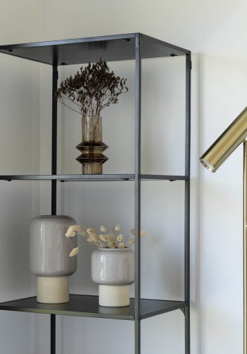 HOUSE NORDIC Paris gulvlampe - messing stl