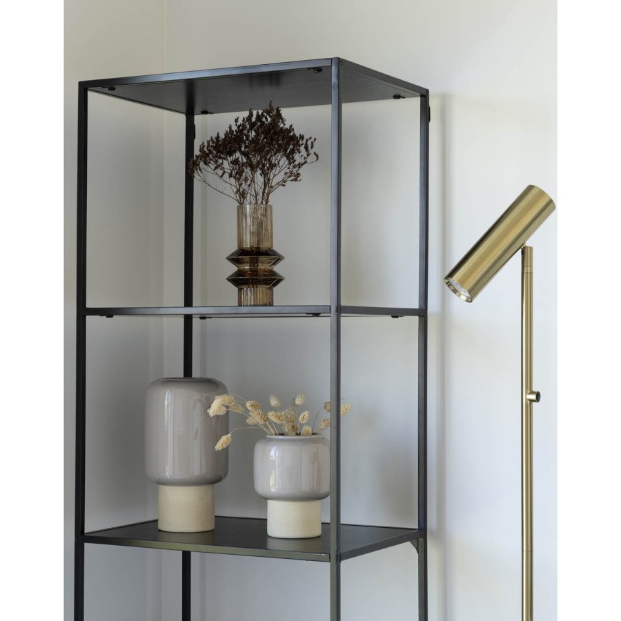 HOUSE NORDIC Paris gulvlampe - messing stl