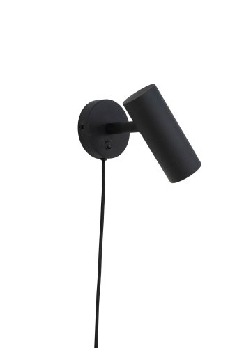 HOUSE NORDIC Paris vegglampe - sort stl