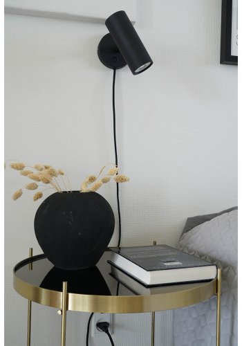 HOUSE NORDIC Paris vegglampe - sort stl