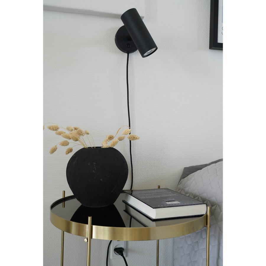 HOUSE NORDIC Paris vegglampe - sort stl