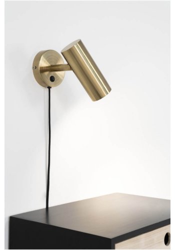 HOUSE NORDIC Paris vegglampe - messing stl