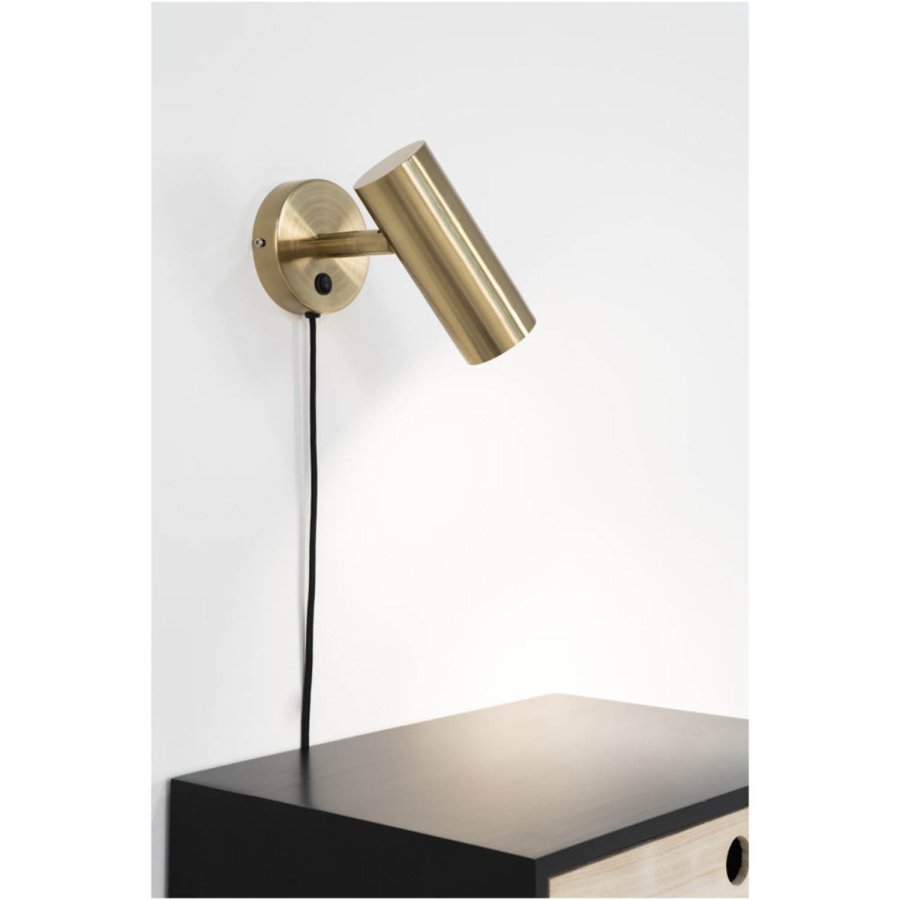HOUSE NORDIC Paris vegglampe - messing stl