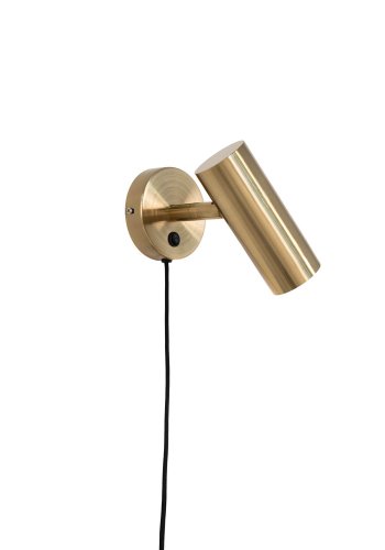 HOUSE NORDIC Paris vegglampe - messing stl