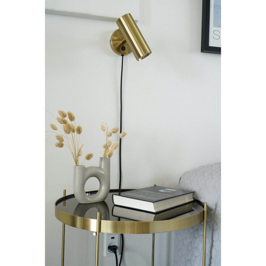 HOUSE NORDIC Paris vegglampe - messing stl
