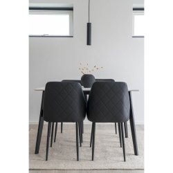 Paris loftlampe - sort stl