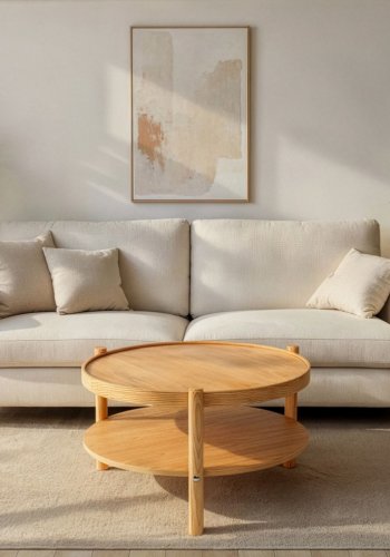 NORDV�RK Monza - salongbord i eik