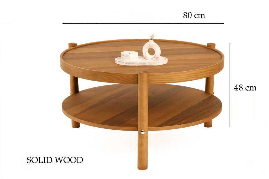 NORDV�RK Monza � Sofabord i valn�tt