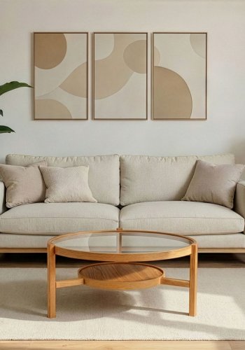 NORDV�RK Flora - salongbord i eik