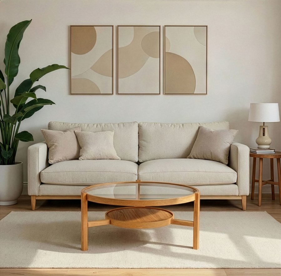 NORDV�RK Flora - salongbord i eik