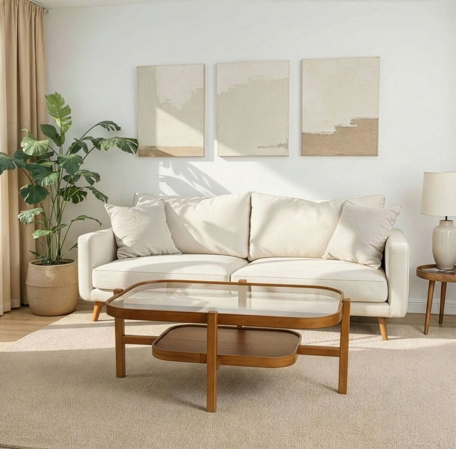 NORDV�RK Godiva - Soffbord i valn�t