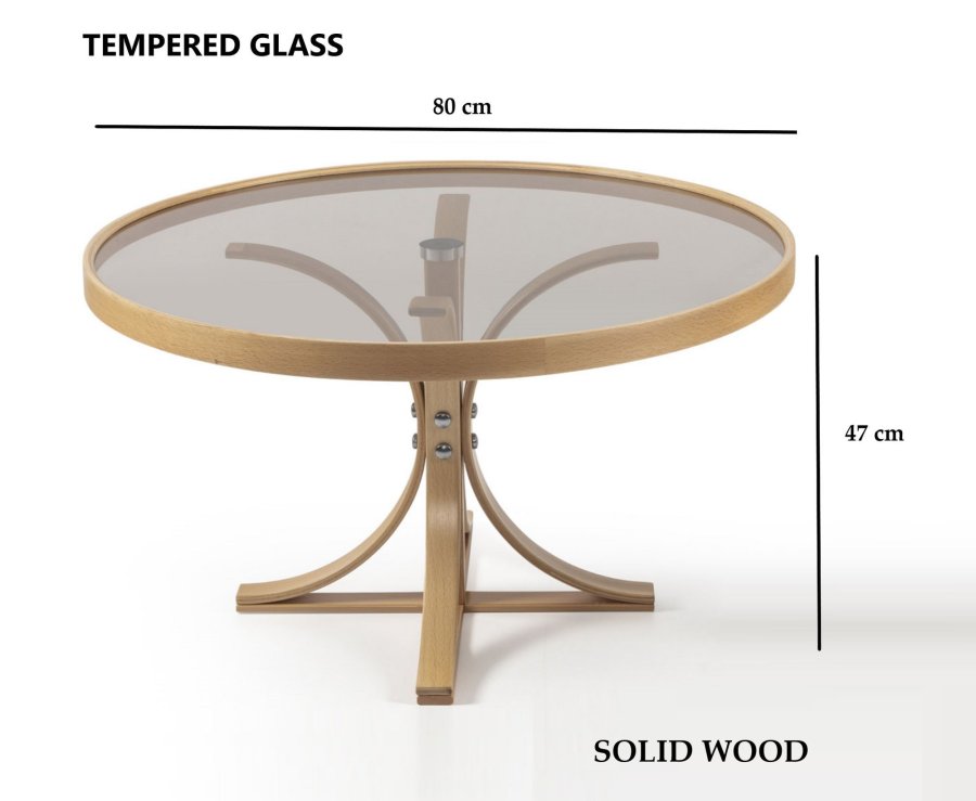 NORDV�RK Boston - salongbord i eik