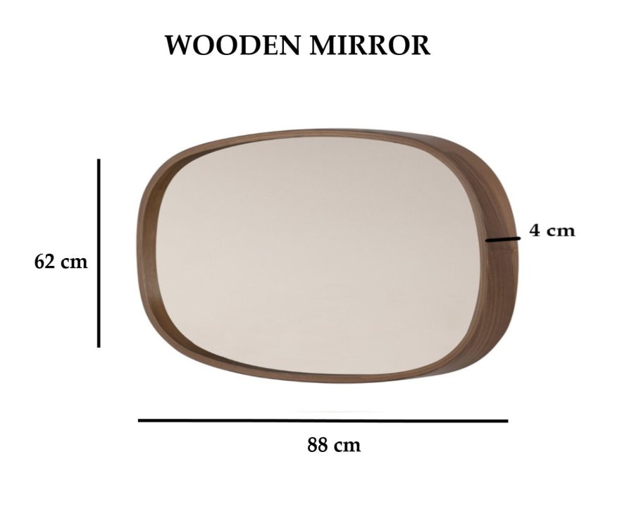 NORDV&Auml;RK Cloudy 88 - Valn�ttspeil