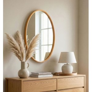 NORDV&Auml;RK Elips - Eikespeil