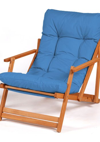 NORDVRK MY007 salongsett, m. 2 hagestoler, 1 hagebord og bl puter - naturlig bketre