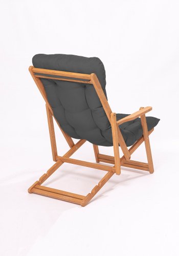 NORDVRK MY007 salongsett, m. 2 hagestoler, 1 hagebord og gr puter - naturlig bketre