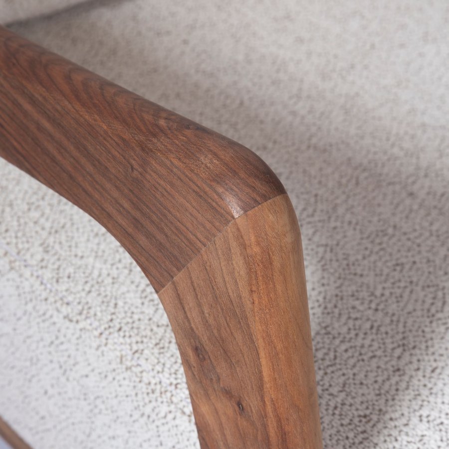 NORDVRK MYC01 Hagebord og stolsett (4 deler), kremfarget