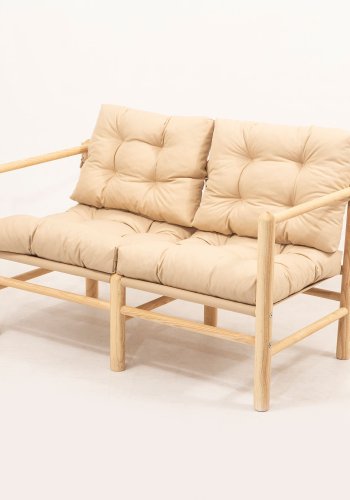 NORDVRK MYG04 - Cream Garden 2-seters sofa, Cream