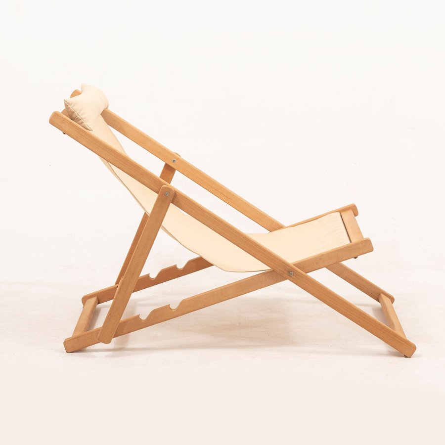 NORDVRK MYN03 Hagebord og stolsett (3 deler), kremfarget