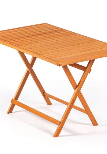 NORDVRK MYR01 Hagebord og stolsett (5 deler), kremfarget