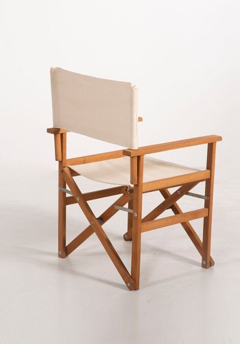 NORDVRK MYR03 Hagebord og stolsett (3 deler), kremfarget