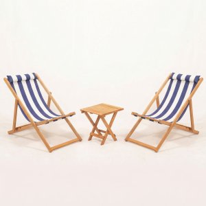 NORDV�RK Myn03 - Bl�tt tr�dg�rdsbord och stolsset (3 delar)