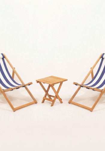 NORDV�RK Myn03 - Bl�tt tr�dg�rdsbord och stolsset (3 delar)