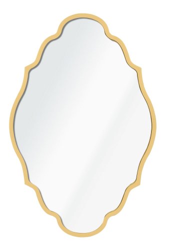 NORDVÄRK Axis 30 x 47 - Dekorativt spejl i guld