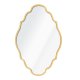NORDVÄRK Axis 30 x 47 - Dekorativt spejl i guld