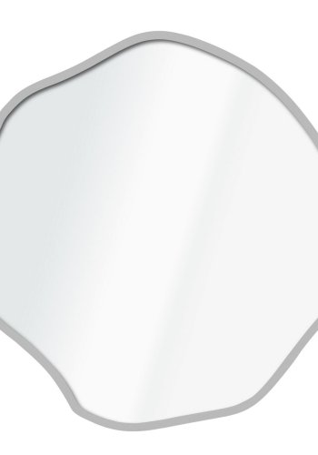 NORDVÄRK Bowed 40 x 40 - Slvfarvet dekorativt spejl