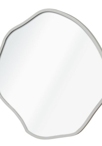 NORDVÄRK Bowed 40 x 40 - Slvfarvet dekorativt spejl