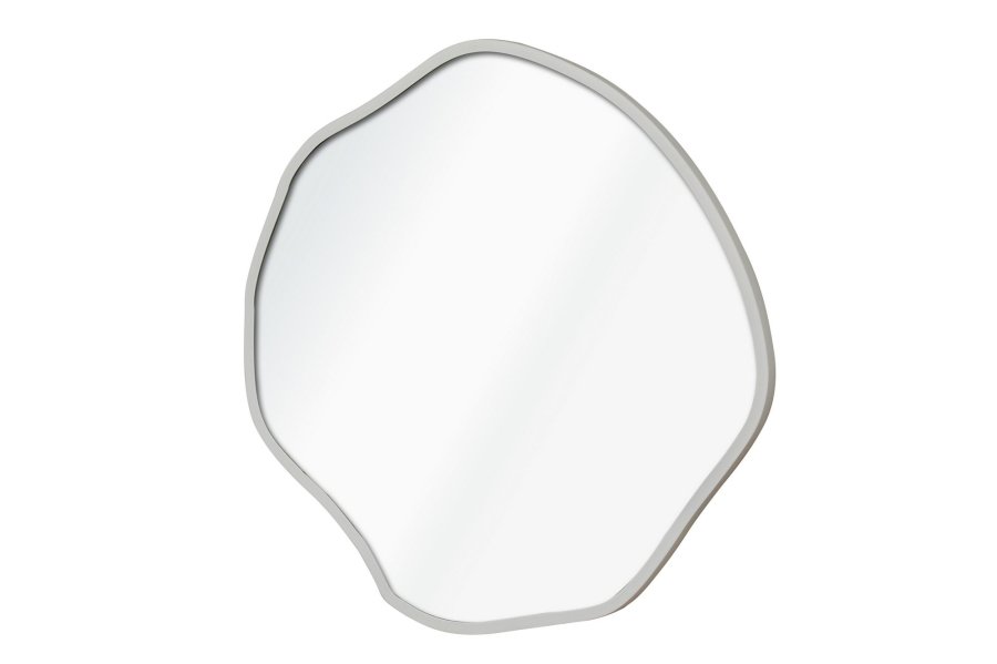 NORDVÄRK Bowed 40 x 40 - Slvfarvet dekorativt spejl