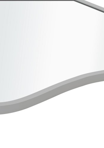 NORDVÄRK Bowed 40 x 40 - Slvfarvet dekorativt spejl