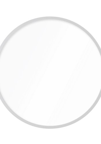 NORDVRK Ocean vgspejl, rund - spejlglas og sort MDF (40)