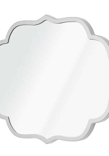 NORDVRK Velvet vgspejl, organisk - spejlglas og slv MDF (30x42)