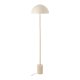 HOUSE NORDIC�Sheffield gulvlampe - beige st�l og beige marmor