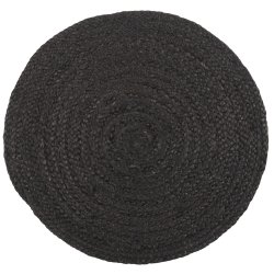 IB LAURSEN dkkeserviet - sort jute ( 35)