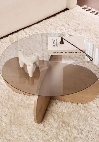 NORDVRK Aeris - Safir Eik, Fume Sofabord