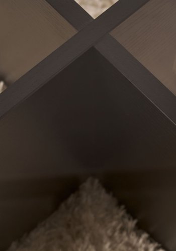 NORDVRK Aeris  Svart tre, Fume salongbord