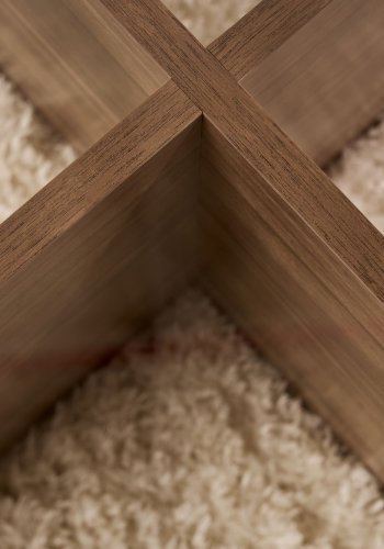 NORDVRK Aeris - Valntt, gjennomsiktig salongbord