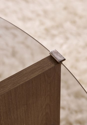 NORDVRK Clara - Safir Eik, Fume Sofabord