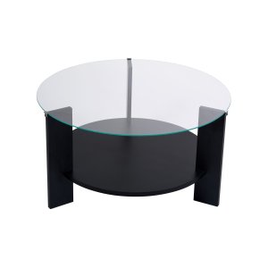 NORDVÄRK Clara - Trsort, gennemsigtigt sofabord