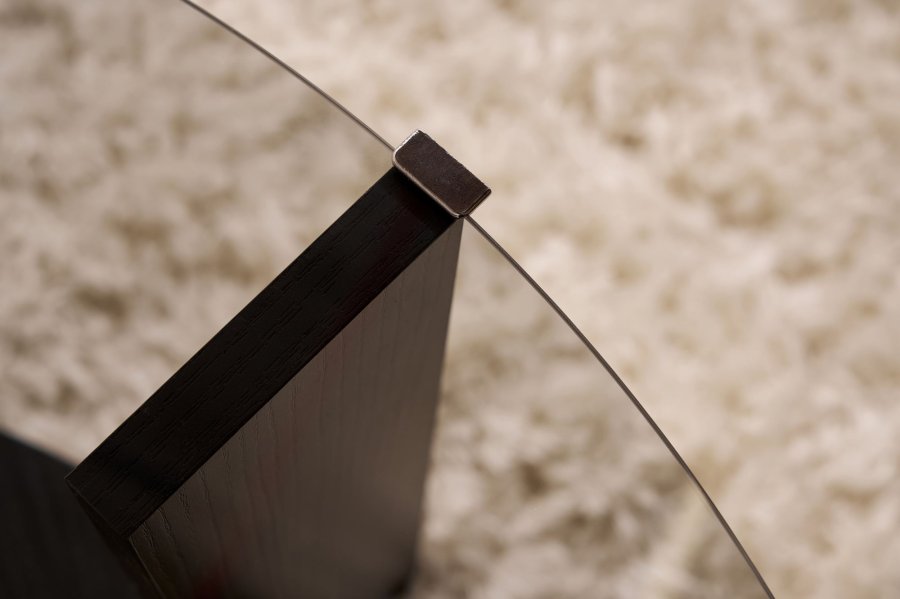 NORDVRK Clara - Wood Black, Fume Sofabord