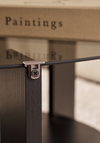 NORDVRK Clara - Wood Black, Fume Sofabord