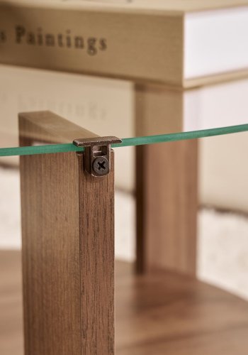 NORDVRK Clara - Valntt, gjennomsiktig salongbord