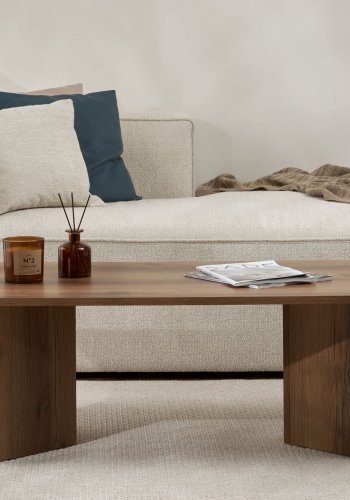 NORDVÄRK Sabin - VNT-sofabord i valnd